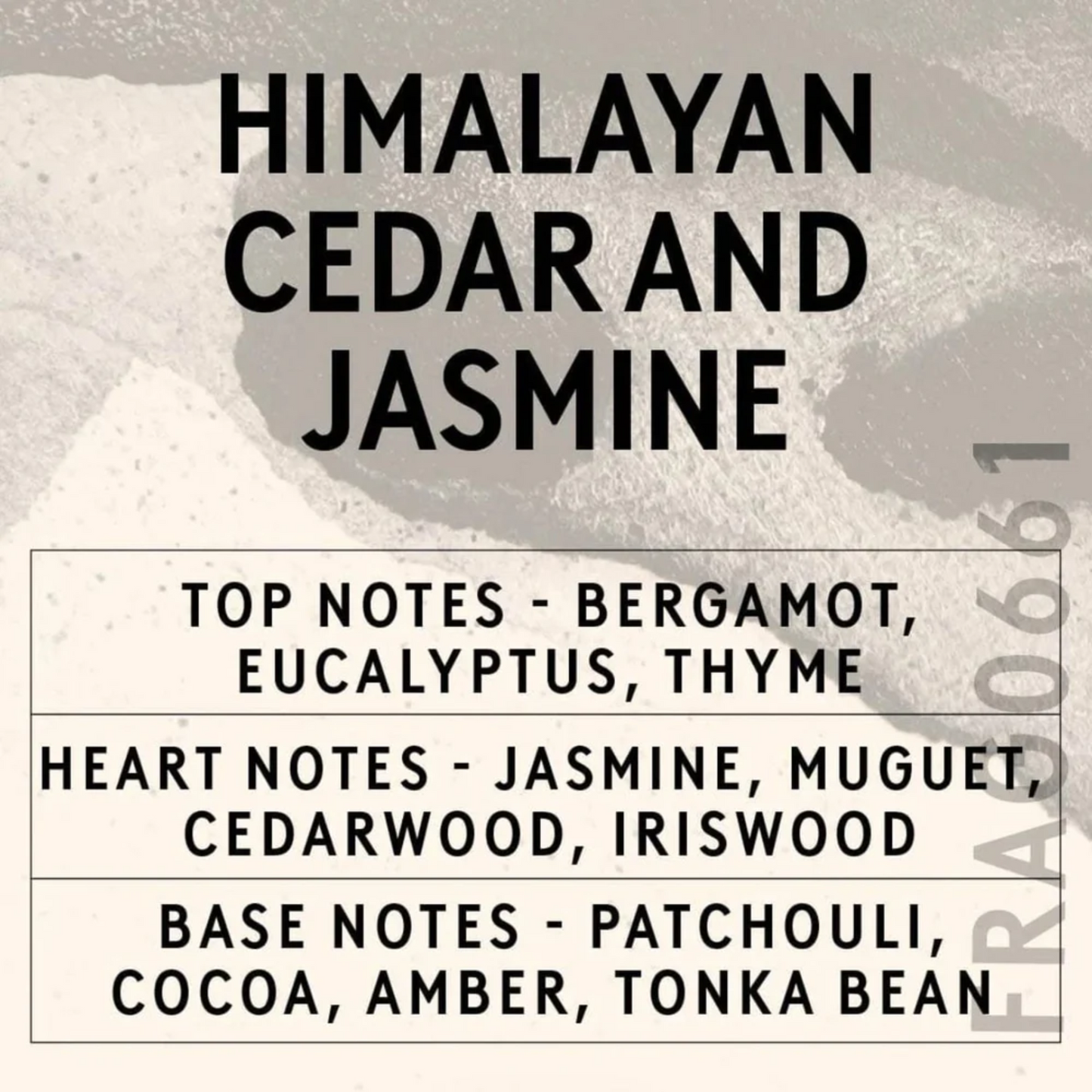 Himalayan Cedar & Jasmine Candle