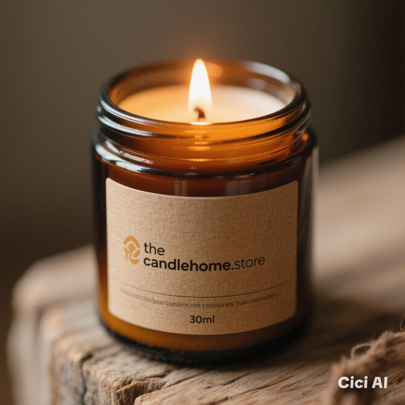 Frankincense Serrata Candle (Earthy & Spiritual)