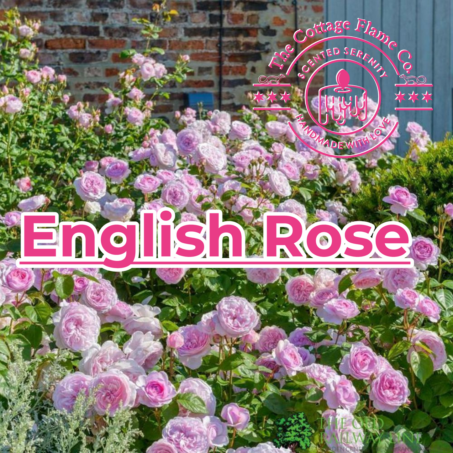 English Rose Candle